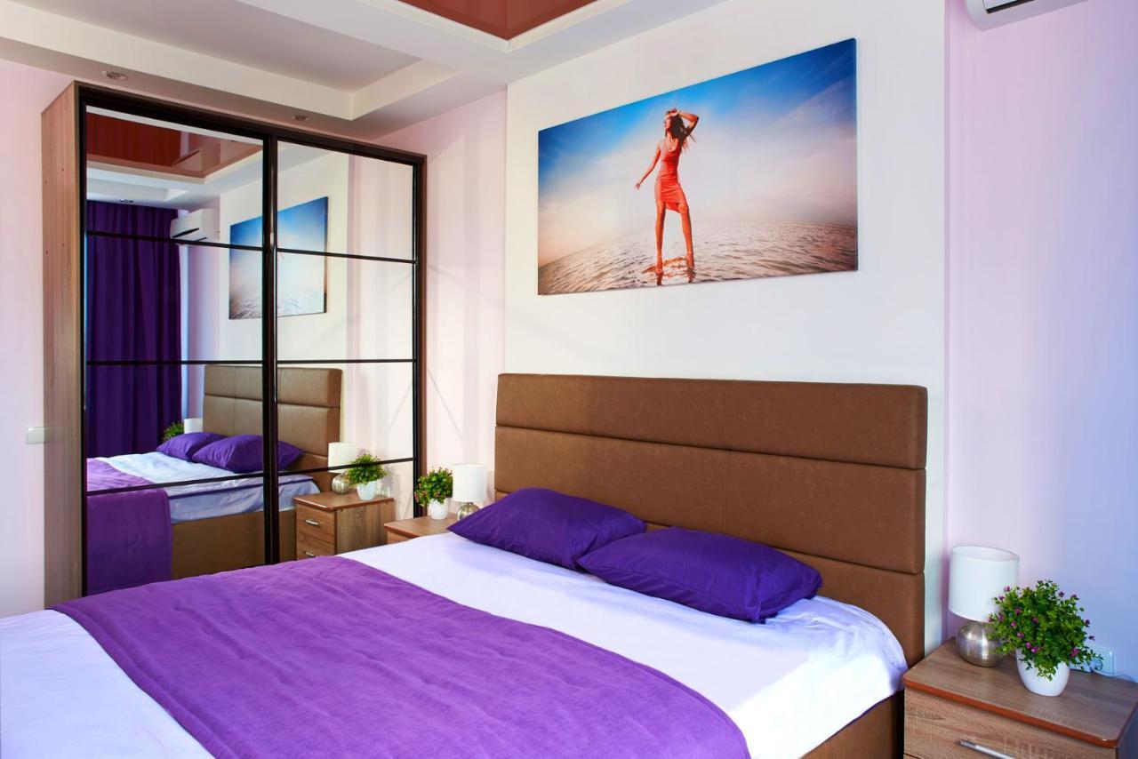 Sauna, Big Jacuzzi , Khreshchatyk apartments Kiev Bagian luar foto