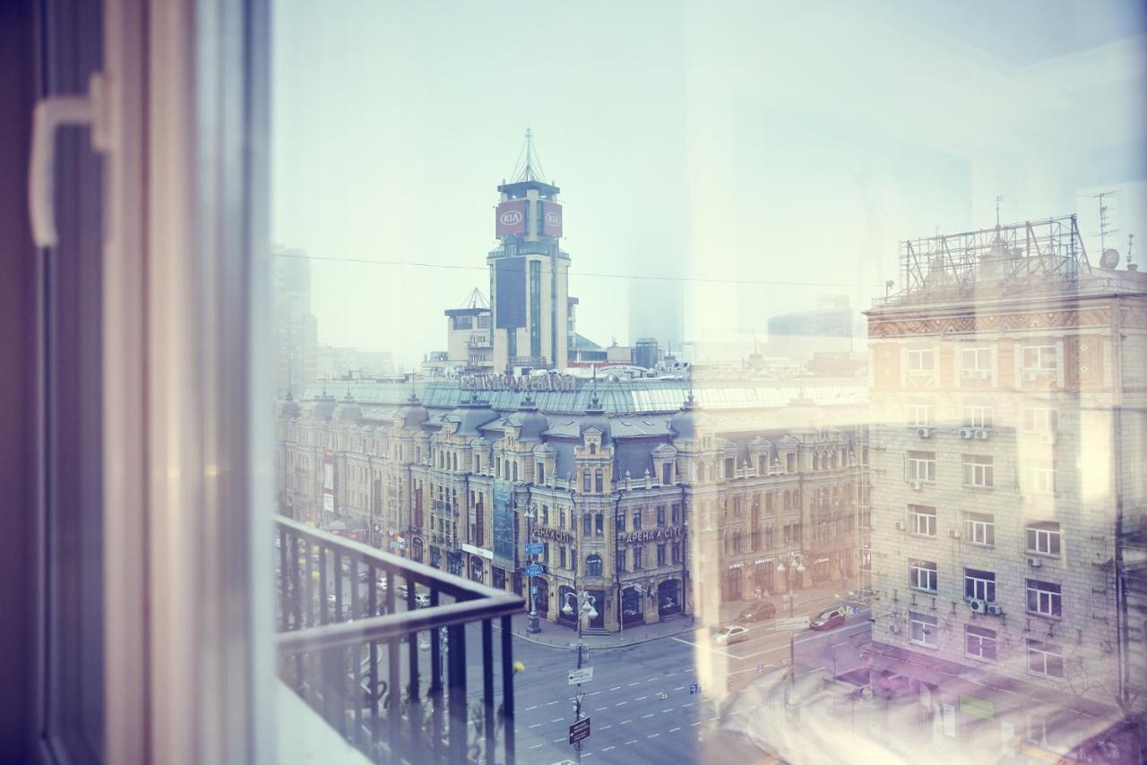 Sauna, Big Jacuzzi , Khreshchatyk apartments Kiev Bagian luar foto